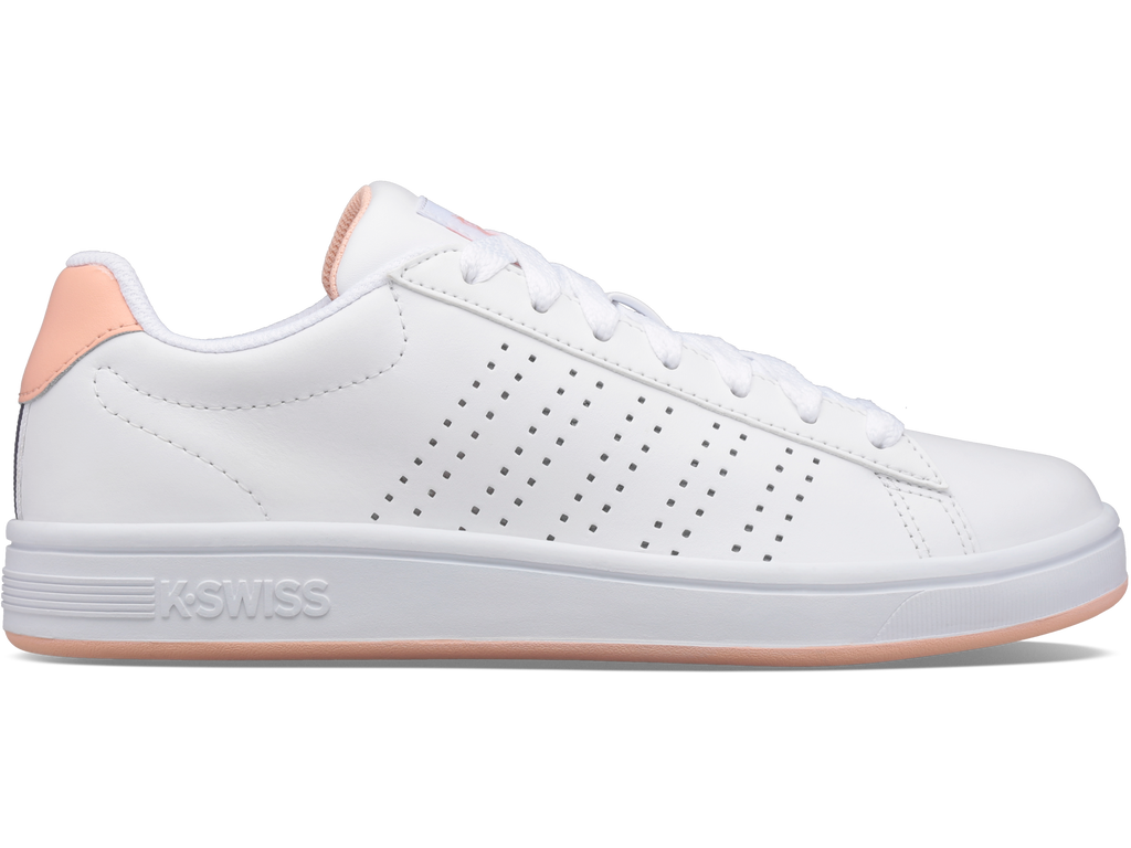 95586-172-M | COURT CASPER | WHITE/PEACH NECTAR/GRAYSTONE