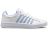 96154-161-M | COURT WINSTON | WHITE/CHAMBRAY BLUE/SAND CORAL