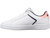 96347-145-M | WOMENS CLEAN COURT II CMF | WHITE/GRAYSTONE/PEACH NECTAR