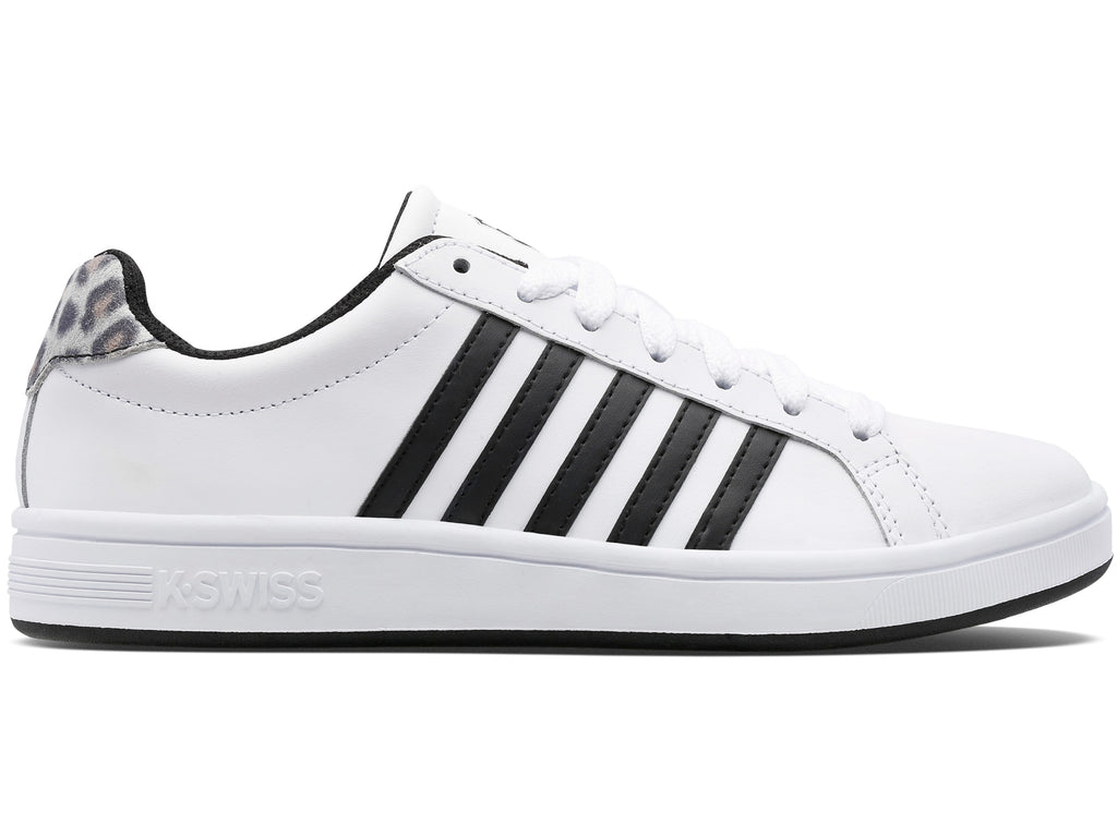 97011-185-M | COURT TIEBREAK | WHITE/BLACK/SNOW LEOPARD